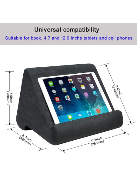 Soporte de Almohada para Tableta SAMHOUSING Gris Oscuro