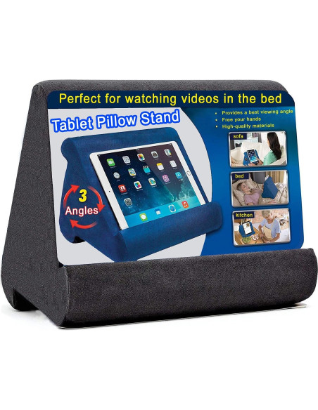 Soporte de Almohada para Tableta SAMHOUSING Gris Oscuro