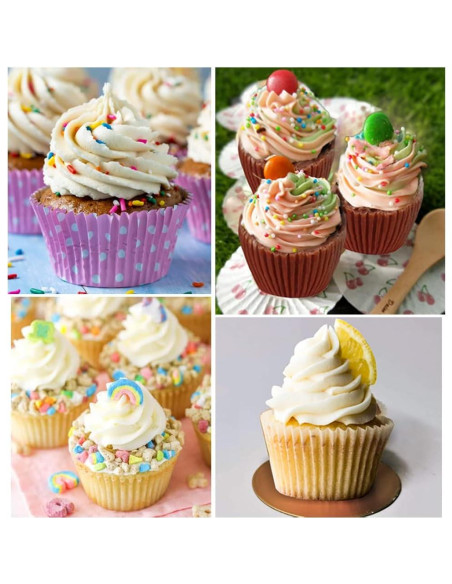 Molde de Silicona para Cupcakes de Helado Metulip 6,5x8,1cm