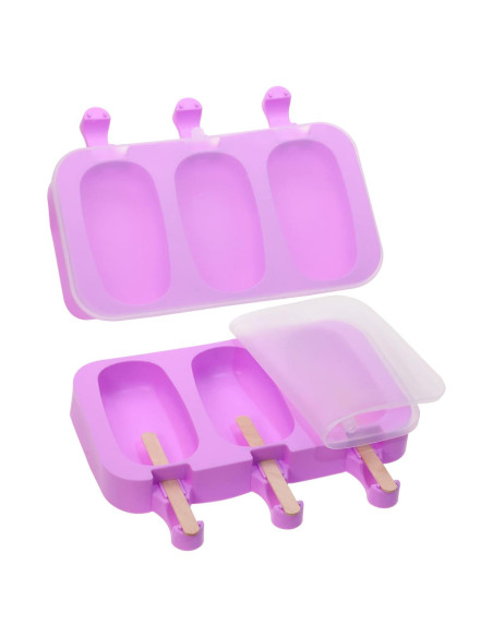 Moldes de Silicona para Helados Mini Skater Ovalados 2Pcs