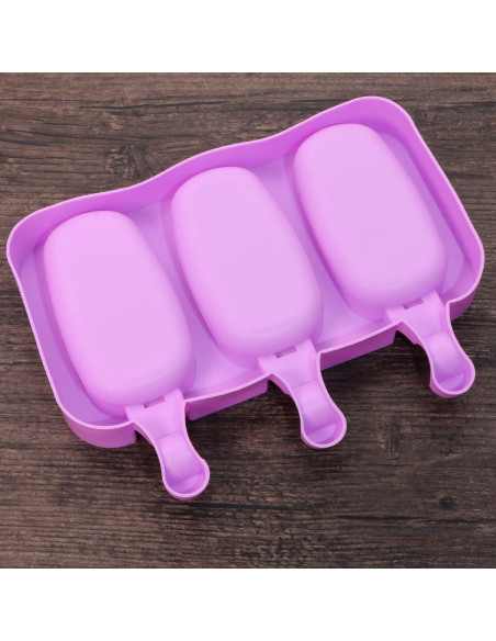 Moldes de Silicona para Helados Mini Skater Ovalados 2Pcs