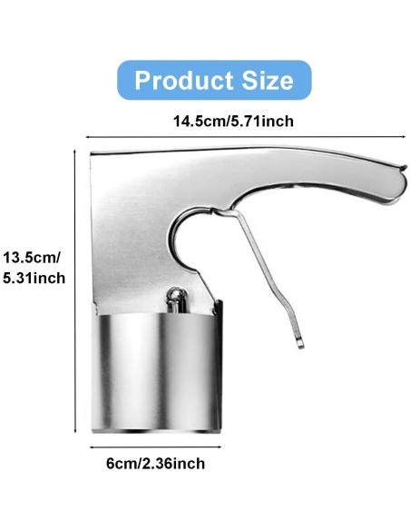 Cucharón de Helado Reicyfang Acero Inoxidable 14.5x13.5cm