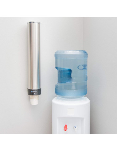 Dispensador de Tazas San Jamar 12-24 oz Acero Inoxidable