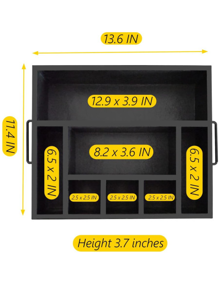 Soporte para Platos y Utensilios CHONIC Negro 34.4x29 cm