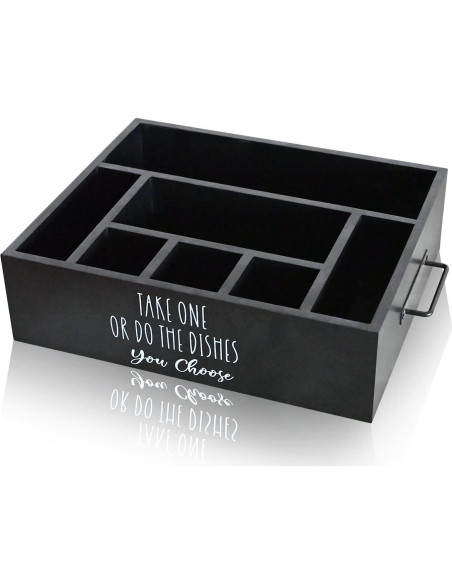 Soporte para Platos y Utensilios CHONIC Negro 34.4x29 cm