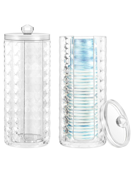 Dispensador de Tazas de Baño Skylety 2 Pcs Transparente