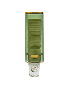 Dispensador de Tazas Talkson Verde 4-7 oz Montado en Pared