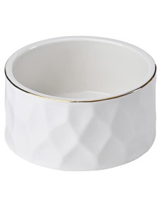 Soporte de Clips de Papel Cerámica Aewill Blanco 8.89 cm