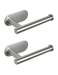 Soporte de Papel Higiénico NearMoon Acero Inoxidable 2 Pzas