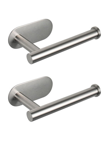 Soporte de Papel Higiénico NearMoon Acero Inoxidable 2 Pzas