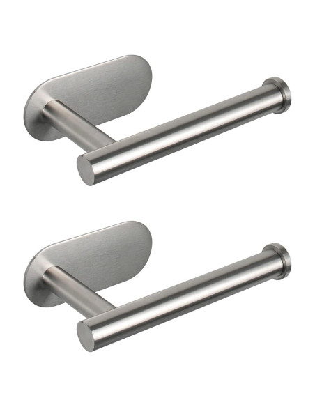 Soporte de Papel Higiénico NearMoon Acero Inoxidable 2 Pzas