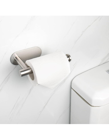 Soporte de Papel Higiénico NearMoon Acero Inoxidable 2 Pzas