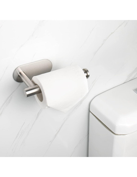 Soporte de Papel Higiénico NearMoon Acero Inoxidable 2 Pzas