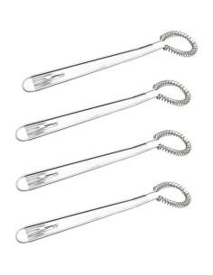 Juego de 4 Batidores de Huevo CRZQXOUR Acero Inoxidable 2