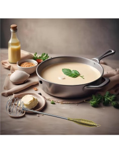 Juego de 2 Batidores de Huevo de Resorte HSHQING 25 y 30 cm 2