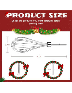 Accesorio Batidor Acero Inoxidable Sikawai KHMPW 22.1x6.9cm 2