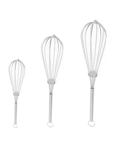 Batidores de Acero Inoxidable Chandler - Juego de 3 Tamaños