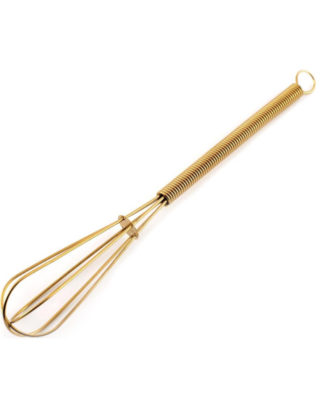 Set de 4 Mini Batidores de Acero Inoxidable TYGYLZGCF 18 cm