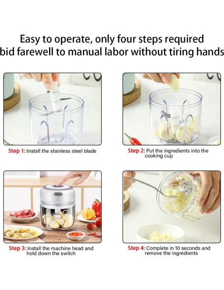 Triturador Eléctrico Inalámbrico HuanQiuSensmart 100ML