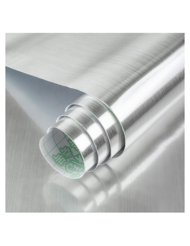 Papel Contacto Autoadhesivo BAYYA Plateado 40x300 cm