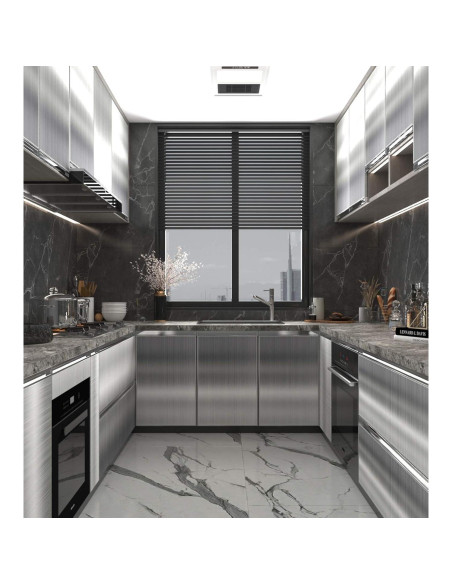 Papel Contacto Autoadhesivo BAYYA Plateado 40x300 cm