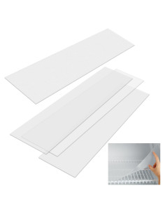Forros de Estante Barydat 4 Pcs 30x122 cm Transparentes