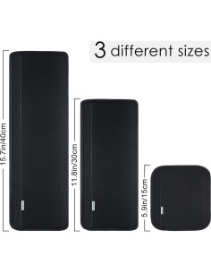 Cubiertas de Mango ZAWAGIIK 7 Piezas Lavables Antideslizantes 2