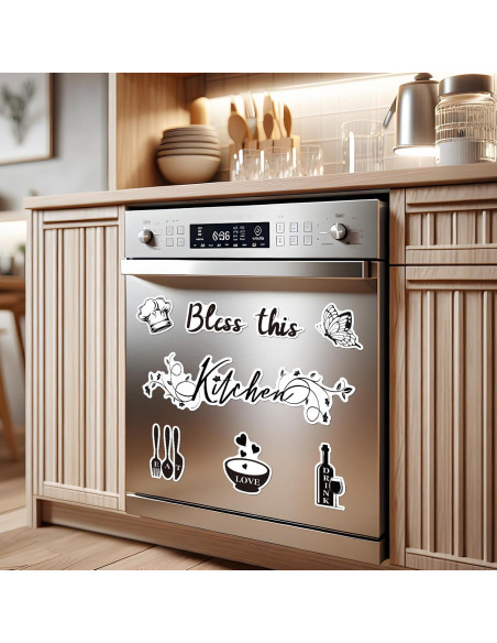 Decoraciones Magnéticas para Lavavajillas Wayyogh 9 Piezas