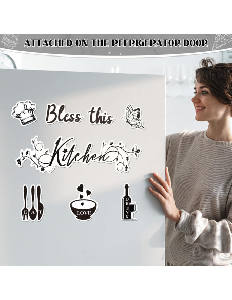 Decoraciones Magnéticas para Lavavajillas Wayyogh 9 Piezas