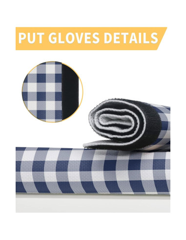 Cubiertas de Manijas de Refrigerador LBCASA Juego de 2