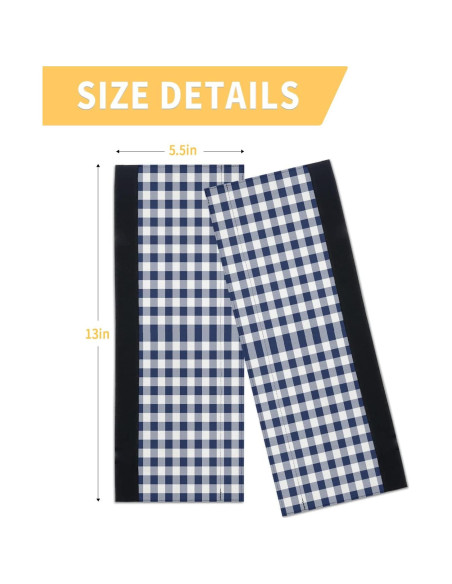 Cubiertas de Manijas de Refrigerador LBCASA Juego de 2