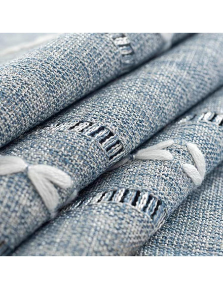 Mantel de Mesa de Noche Utobanh 40x90 cm Azul Grisáceo