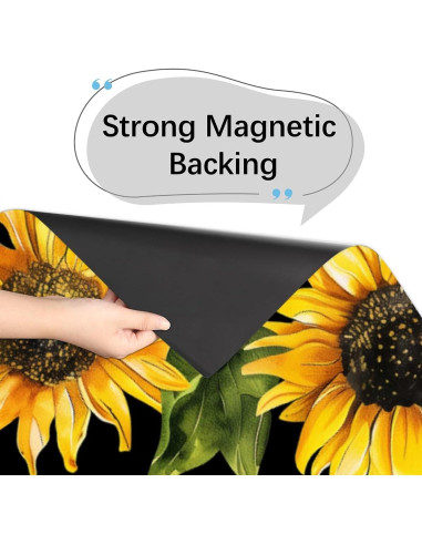 Cubierta Magnética OSAM SPACE Girasol Acuarela 66x58 cm