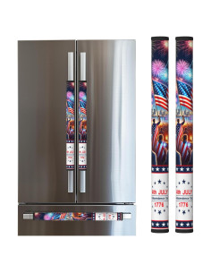 Cubiertas para Manijas de Refrigerador LORTURE 4 de Julio - Juego 2