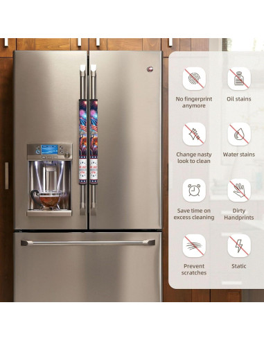 Cubiertas para Manijas de Refrigerador LORTURE 4 de Julio - Juego 2