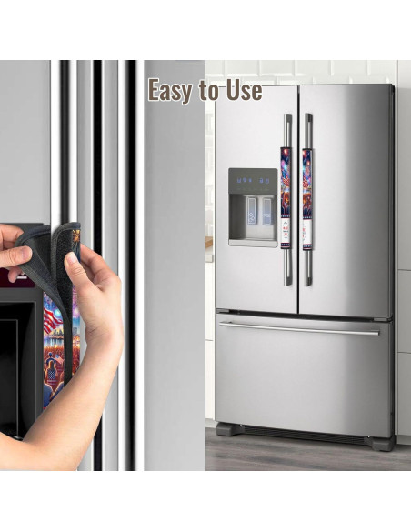Cubiertas para Manijas de Refrigerador LORTURE 4 de Julio - Juego 2