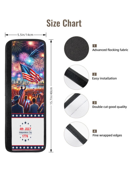 Cubiertas para Manijas de Refrigerador LORTURE 4 de Julio - Juego 2