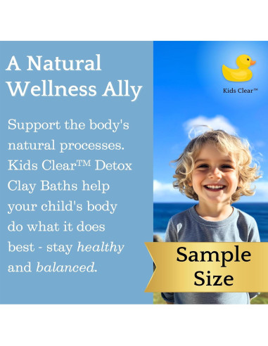 Baño de Arcilla Detox Claro para Niños Evenbetternow 227g