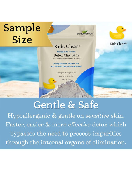 Baño de Arcilla Detox Claro para Niños Evenbetternow 227g