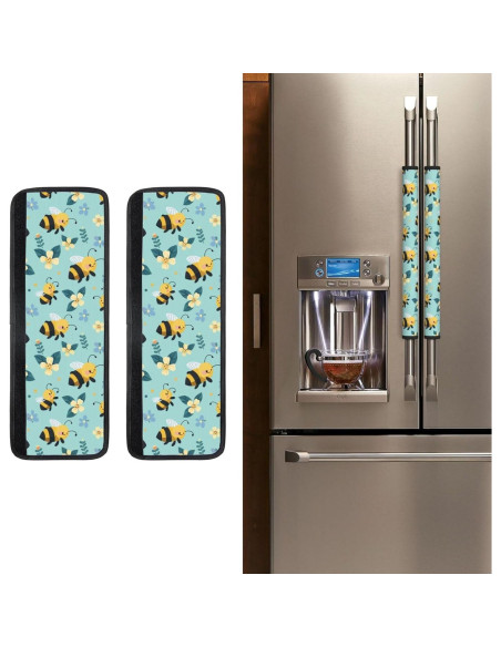 Cubiertas de Manijas de Refrigerador NeuKim 40x14 cm Abejorros