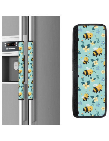 Cubiertas de Manijas de Refrigerador NeuKim 40x14 cm Abejorros