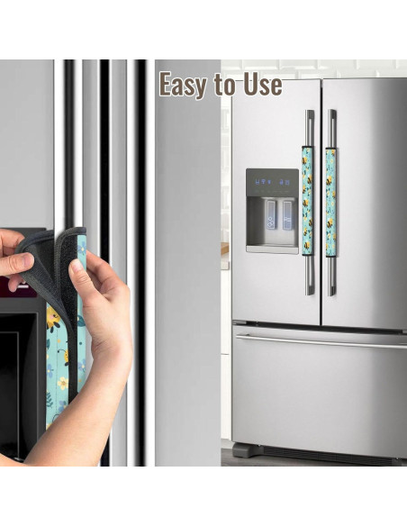 Cubiertas de Manijas de Refrigerador NeuKim 40x14 cm Abejorros