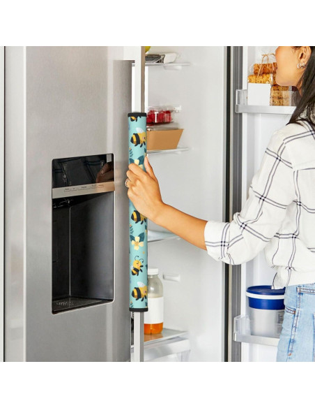 Cubiertas de Manijas de Refrigerador NeuKim 40x14 cm Abejorros
