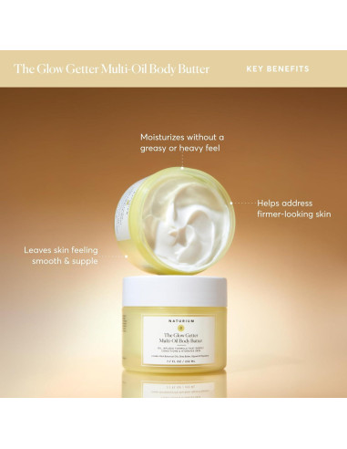 Mantequilla Corporal Naturium El Glow Getter 227 ml Hidratante