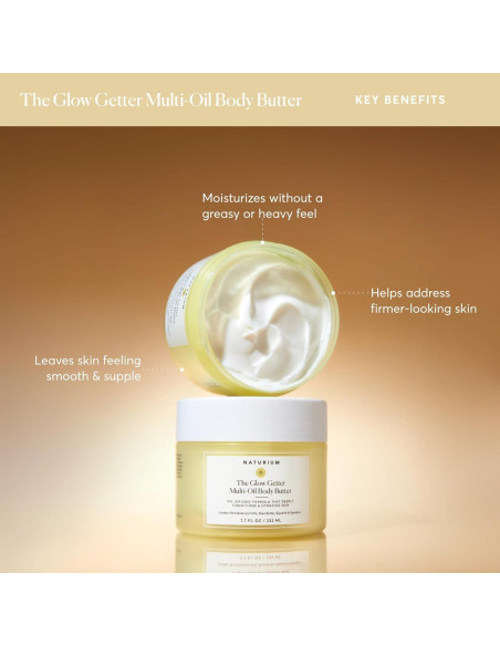 Mantequilla Corporal Naturium El Glow Getter 227 ml Hidratante