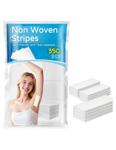 350 Tiras de Cera Depilación Fleece YYZ - Piel Sensible