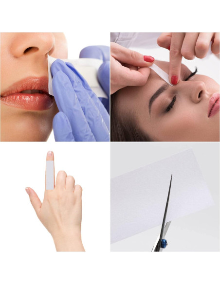 200 Tiras de Cera No Tejidas BTYMS 6.6x19.05 cm Depilación