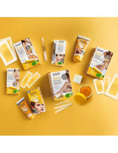 Cintas de Cera Facial Nad's - Natural 30 Cuentas