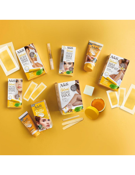 Cintas de Cera Facial Nad's - Natural 30 Cuentas