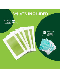 Cintas de Cera Corporal Nad's para Mujeres - Eliminación de Vello 24 Unidades 2